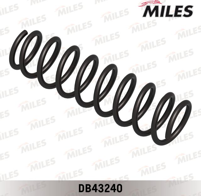 Пружина подвески Miles задняя для Mitsubishi Lancer X 2008-2017. Артикул DB43240