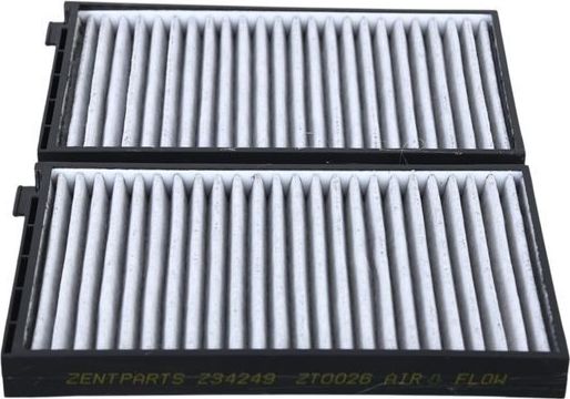 Салонный фильтр Zentparts. Артикул Z34249