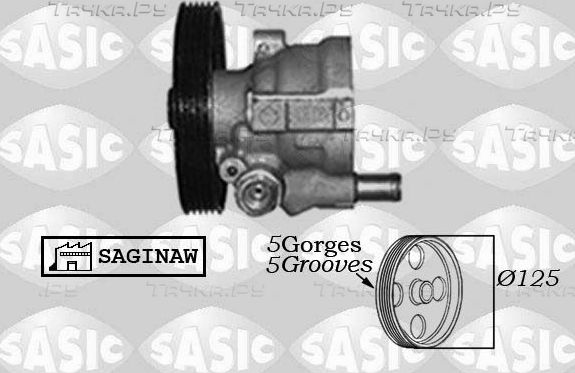 Насос ГУР Sasic для Renault Trafic II 2001-2014. Артикул 7074002