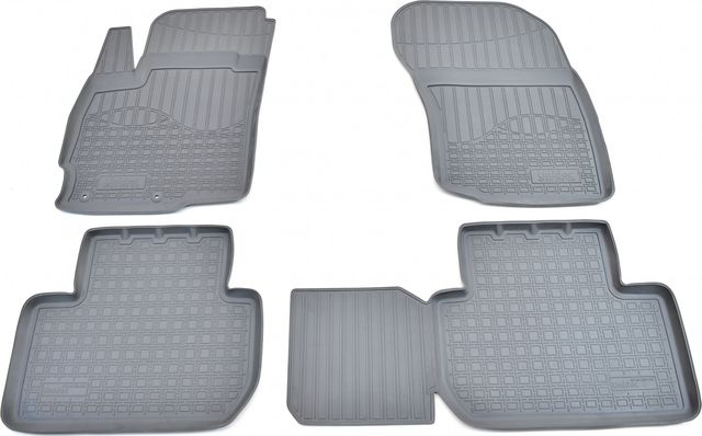 Коврики Норпласт для салона Mitsubishi Outlander III 2012-2026 Серые. Артикул NPA11-C59-510Grey
