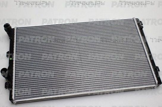 Радиатор охлаждения двигателя Patron для Volkswagen Golf VI 2007-2013. Артикул PRS3598B