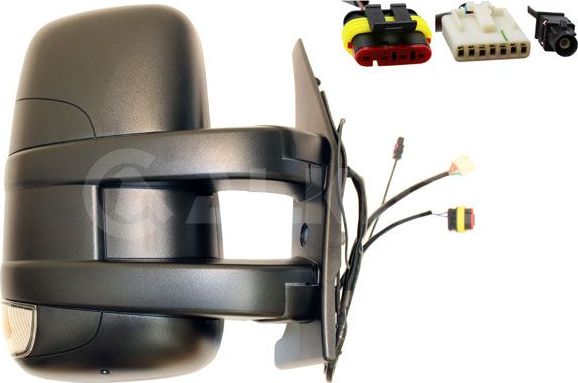 Зеркало боковое Alkar правое для IVECO Daily V 2011-2014. Артикул 9238249