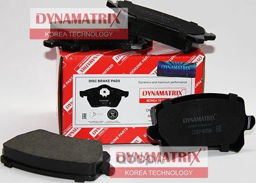 Колодки тормозные (Dynamatrix-Korea) Dynamatrix-Korea. Артикул DBP4058