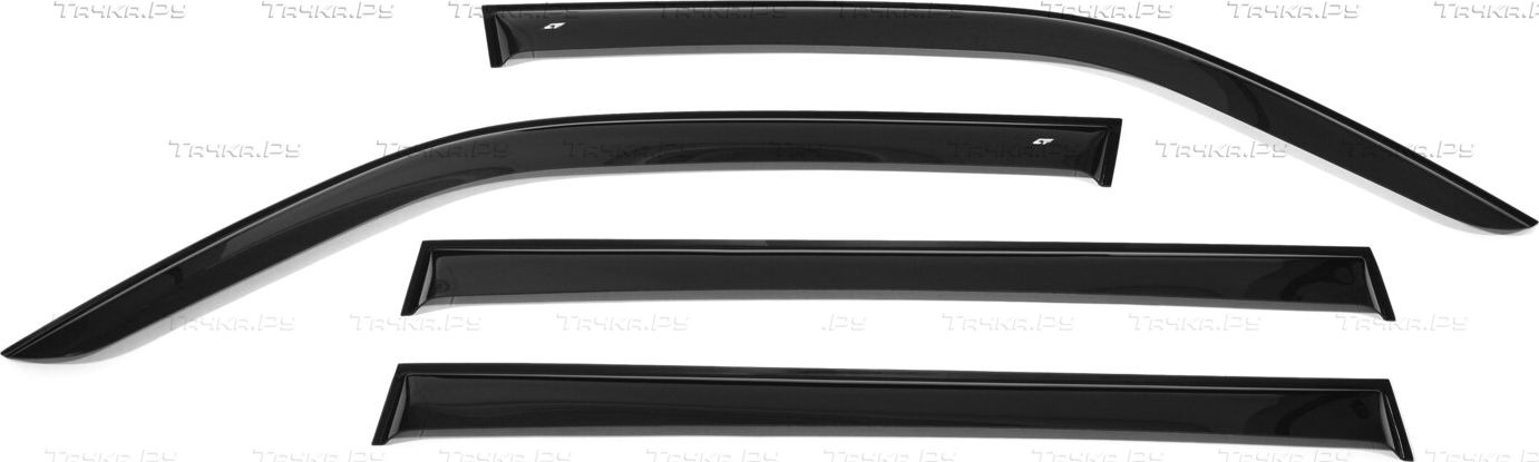 Дефлекторы Cobra Tuning для окон Toyota Land Cruiser 300 2021-2026. Артикул T215121
