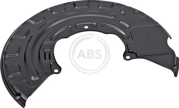 Кожух (щиток) тормозного диска ABS (Листовая сталь) передний левый для Volkswagen Scirocco III 2008-2017. Артикул 11117