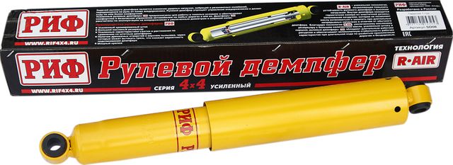 Демпфер РИФ рулевой для Toyota Land Cruiser 105 1998-2007. Артикул SD08