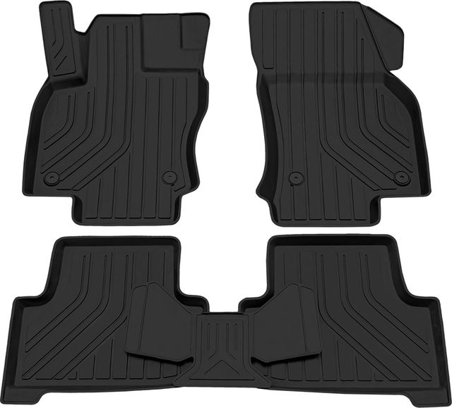 Коврики Rezkon резиновые для салона Skoda Karoq 2020-2026. Артикул 1030035100