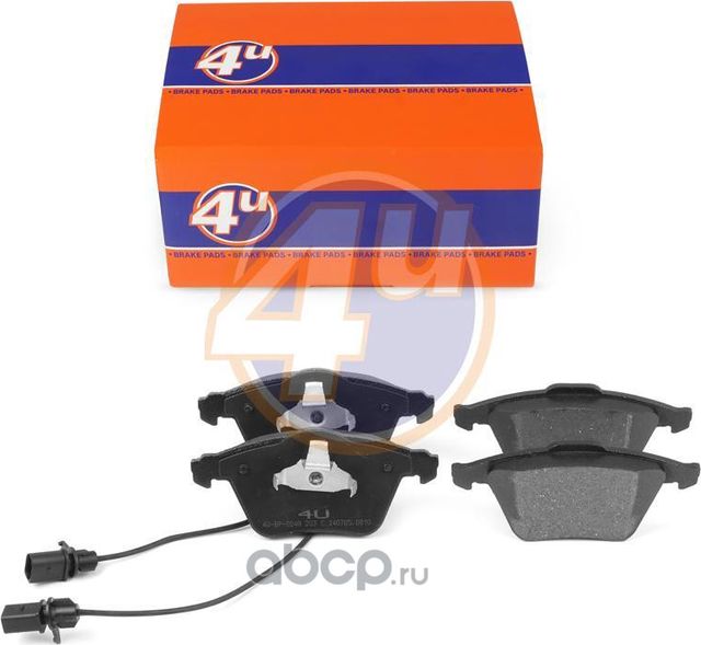 КОЛОДКИ ПЕР AUDI A4 B6 (8E2) A4 B6 AVANT (8E5) A4 B6 CONVERTIBLE (8H7) A6 C6 (4F (4U). Артикул 4UBP0249
