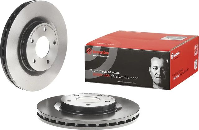 Тормозной диск Brembo PRIME LINE - UV Coated. Артикул 09.A637.21