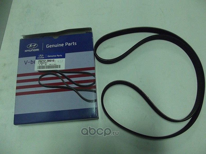 Приводной ремень поликлиновой Hyundai / KIA. Артикул 252122B010