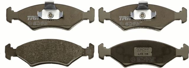 Тормозные колодки TRW передние для TVR Griffith 1990-1993. Артикул GDB1222