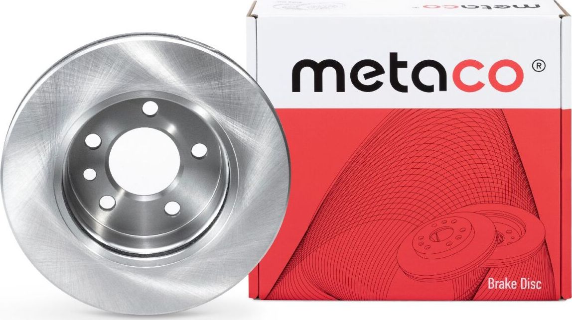 Диск тормозной передний вентилируемый (Metaco). Артикул 3050450