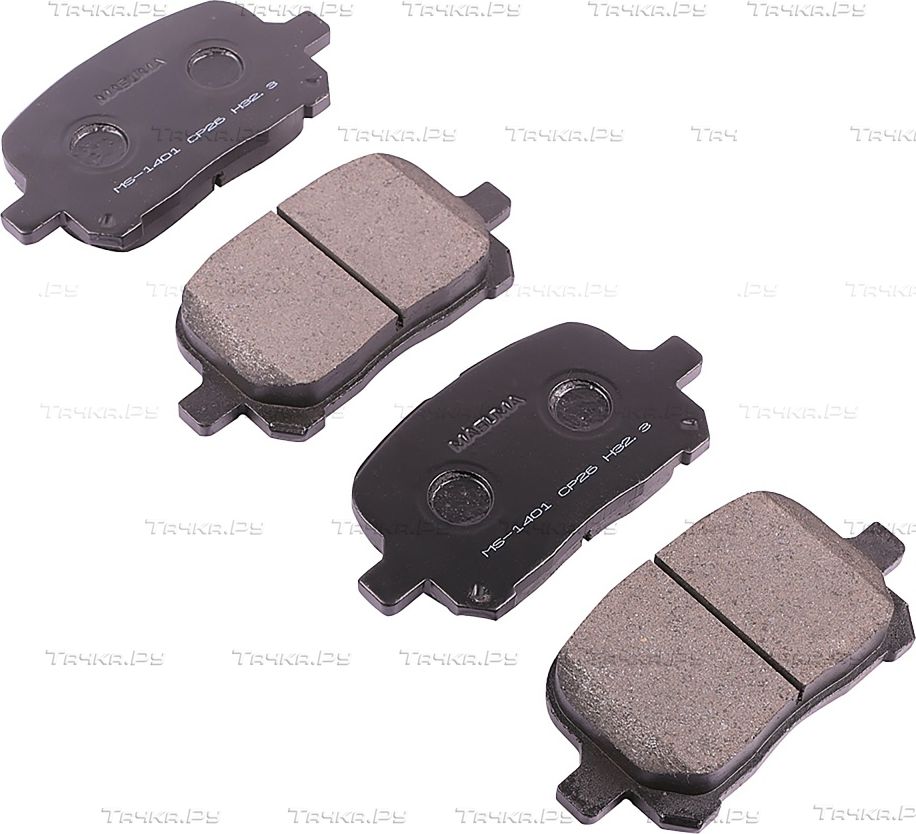Тормозные колодки Masuma передние для Toyota Avalon I 1996-1999. Артикул MS-1401