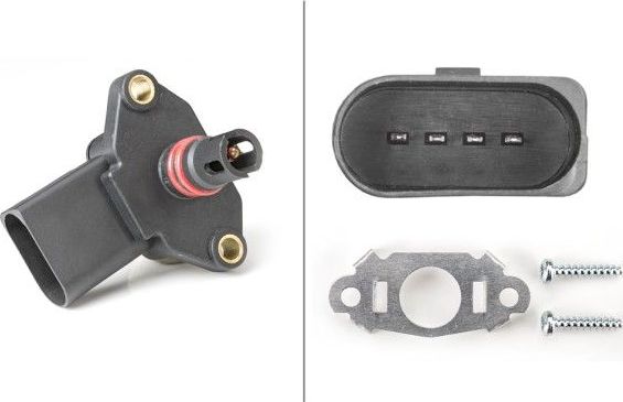 Датчик абсолютного давления (ДАД, MAP) Hella. Артикул 6PP 009 400-241