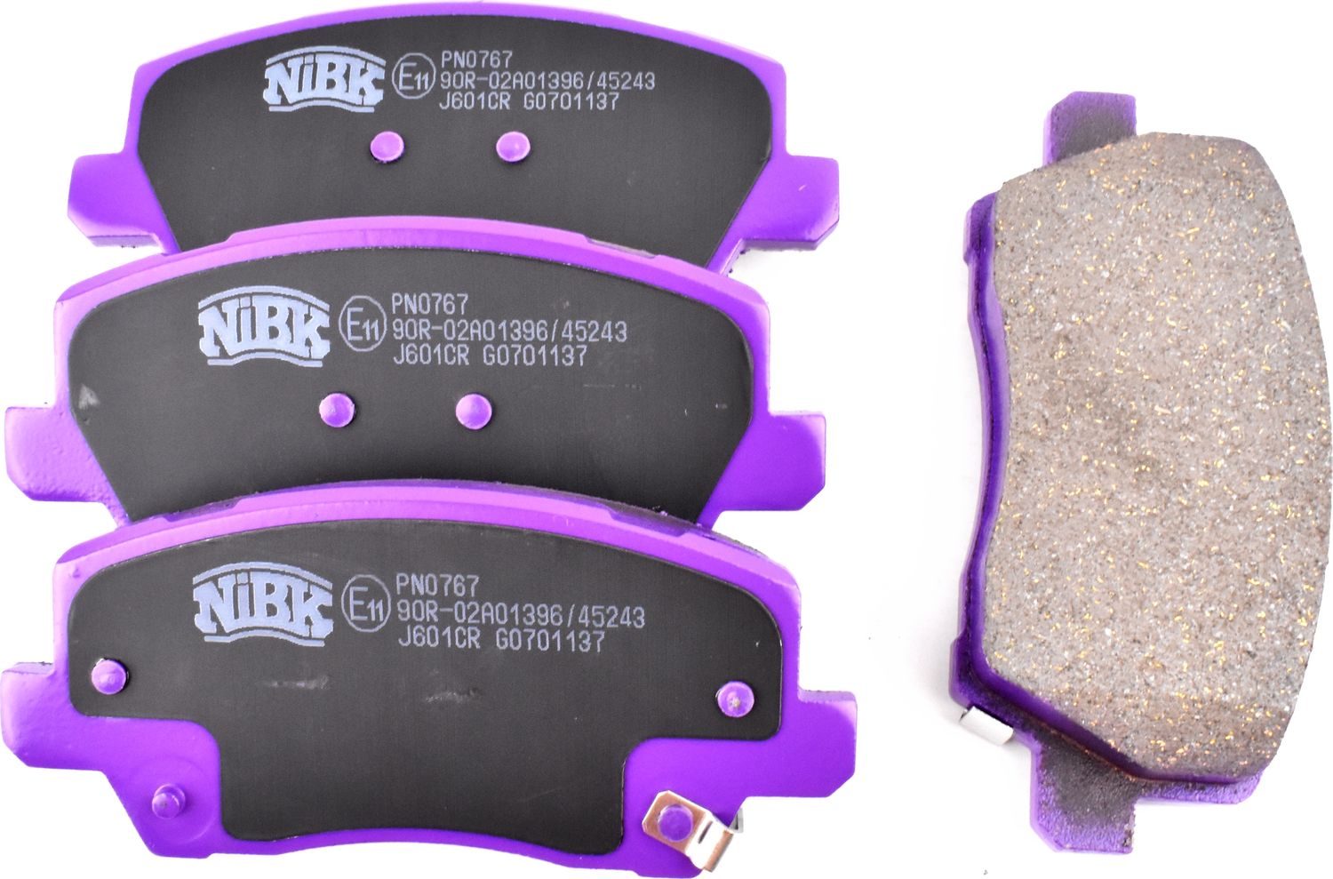 Тормозные колодки NiBK. Артикул PN0767