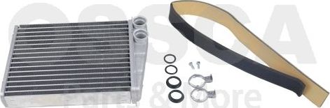 Радиатор отопителя (печки) OSSCA для Mercedes-Benz GL-Класс I (X164) 2006-2012. Артикул 86001