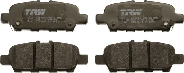 Тормозные колодки TRW COTEC. Артикул GDB3508