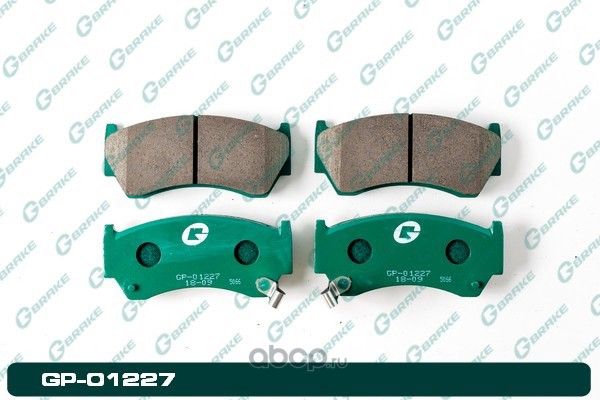 Колодки тормозные дисковые (G-Brake). Артикул GP01227