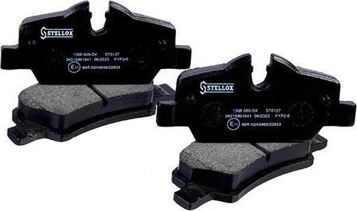 Тормозные колодки Stellox задние для MINI Hatch III (F55/F56) 2013-2026. Артикул 1308 000-SX