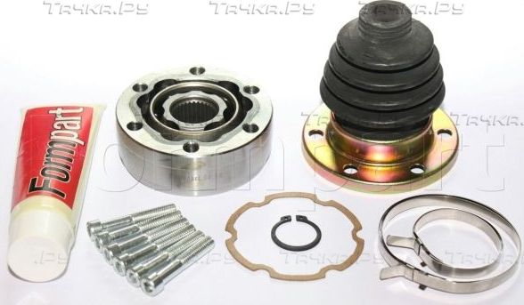Шрус внутренний (граната) Formpart передний для Volkswagen Golf Plus I 2005-2013. Артикул 29390004/S