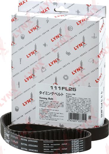 Ремень ГРМ LYNXauto для Nissan Sunny N14 1990-1995. Артикул 111FL25