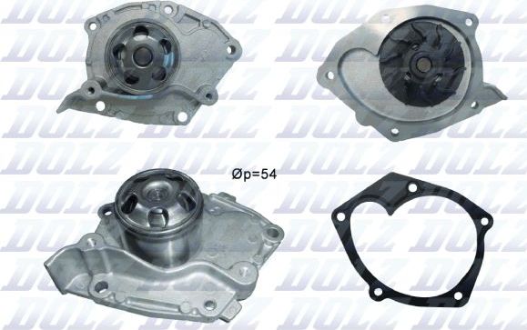 Помпа (водяной насос) Dolz. Артикул R233