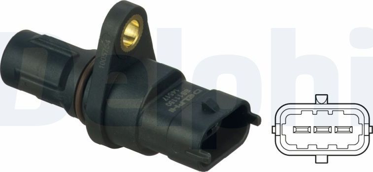 Датчик положения распредвала Delphi для Citroen C1 I 2005-2014. Артикул SS11150