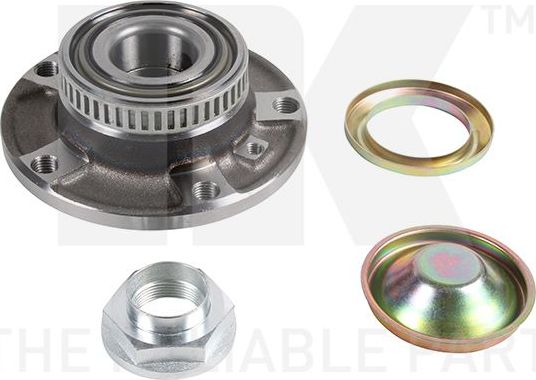 Ступица колеса с интегрированным подшипником NK. Артикул 751509