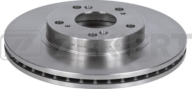 Тормозной диск Zekkert передний для Honda Stream I 2001-2006. Артикул BS-5366