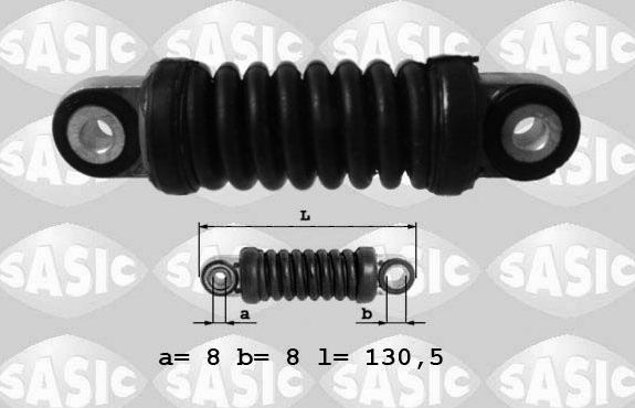 Натяжной ролик (натяжитель) приводного клинового зубчатого ремня Sasic. Артикул 1620043