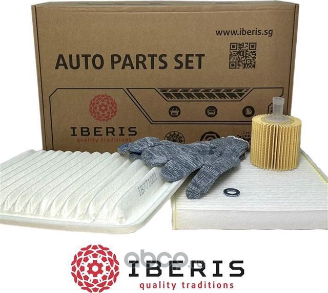 КОМПЛЕКТ ФИЛЬТРОВ TOYOTA CAMRY (V50) (2.5) (Iberis). Артикул IB770027KIT 