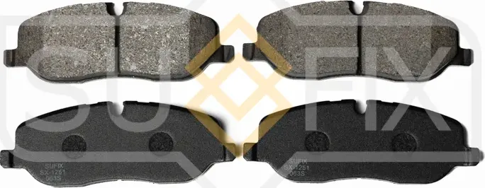 Колодки тормозные дисковые передние правые/левые LAND ROVER DISCOVERY III (L319) (Sufix). Артикул SX1251