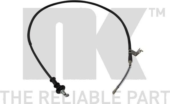 Трос ручника (тросик ручного тормоза) NK. Артикул 905007