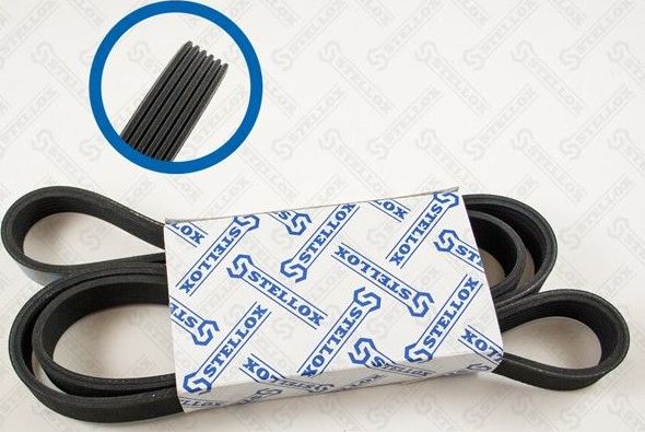 Приводной ремень поликлиновой Stellox для Dodge Challenger III 2011-2026. Артикул 06-01685-SX