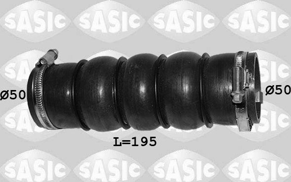 Патрубок интеркулера Sasic для Citroen DS5 2011-2015. Артикул 3330052