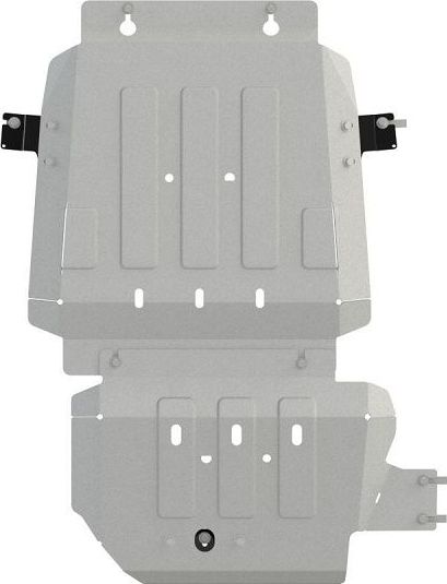 Защита алюминиевая Шериф (4 мм) для КПП Ford F150 XLT 2018-2026. Артикул 08.4376