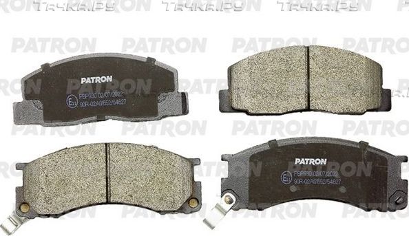 Тормозные колодки Patron передние для Toyota Lite Ace IV 1992-1995. Артикул PBP930