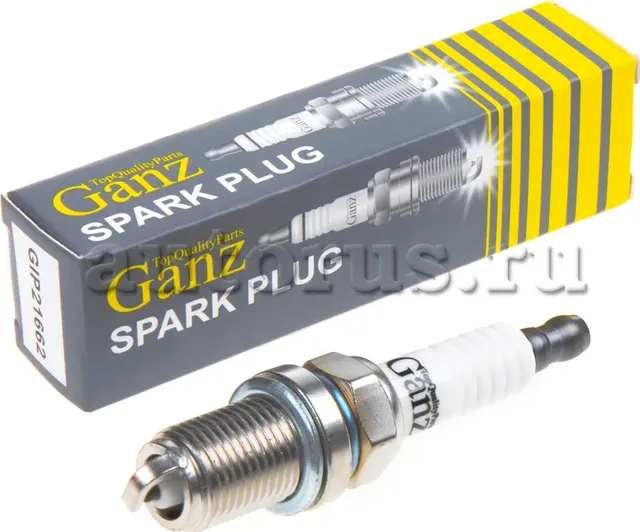 Свеча зажигания (1662) HYUNDAI/KIA/MAZDA/MITSUBISHI/SUBARU GANZ GIP21662 Ganz. Артикул GIP21662
