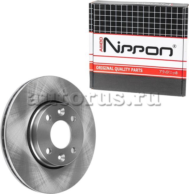 Диск тормозной ЛАДА Vesta,Largus NISSAN Note,Micra передний вентилируемый (1шт.) (Allied Nippon). Артикул ADC1715V