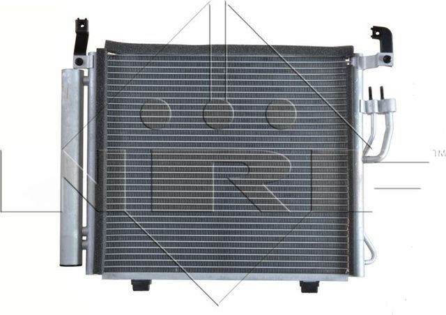 Радиатор кондиционера (конденсатор) NRF EASY FIT для Hyundai i10 I 2008-2011. Артикул 35993