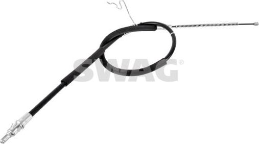 Трос ручника (тросик ручного тормоза) SWAG. Артикул 33 10 0341