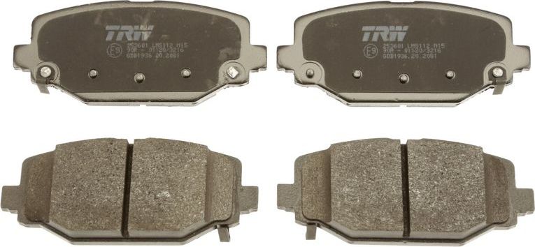 Тормозные колодки TRW. Артикул GDB1936