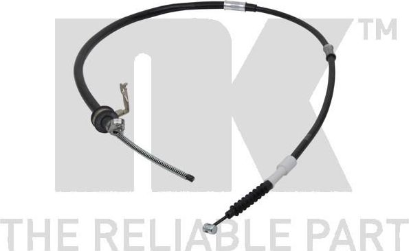 Трос ручника (тросик ручного тормоза) NK правый для Toyota RAV4 II (XA20) 2000-2005. Артикул 9045165
