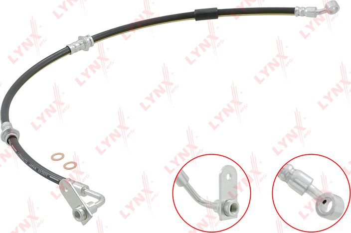 Тормозной шланг LYNXauto. Артикул BL-4039