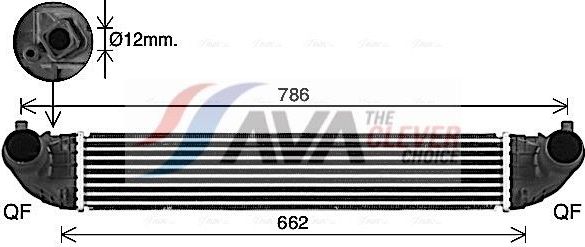 Интеркулер AVA. Артикул OL4719
