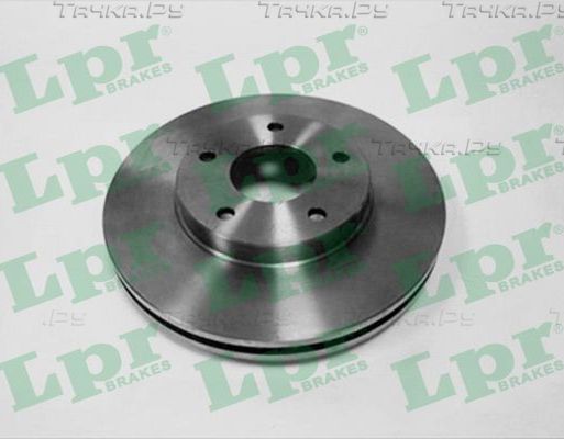 Тормозной диск LPR TOTAL COATED передний для Nissan Primera P12 2002-2008. Артикул N2002VR