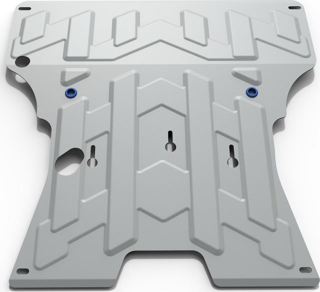 Защита алюминиевая Rival для картера и КПП Audi A5 8T 2007-2016. Артикул 333.0324.1