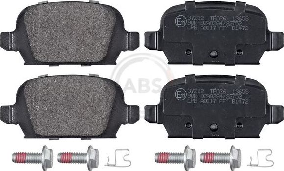 Тормозные колодки ABS. Артикул 37212