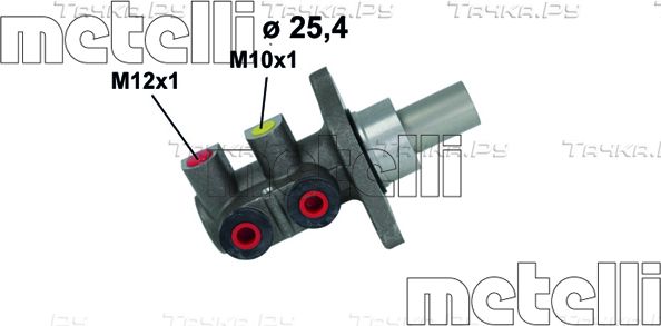 Тормозной цилиндр главный Metelli. Артикул 05-1129