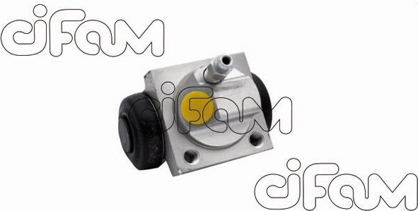 Тормозной цилиндр Cifam (алюминий) задний правый для Smart Fortwo II (W451) 2010-2015. Артикул 101-981